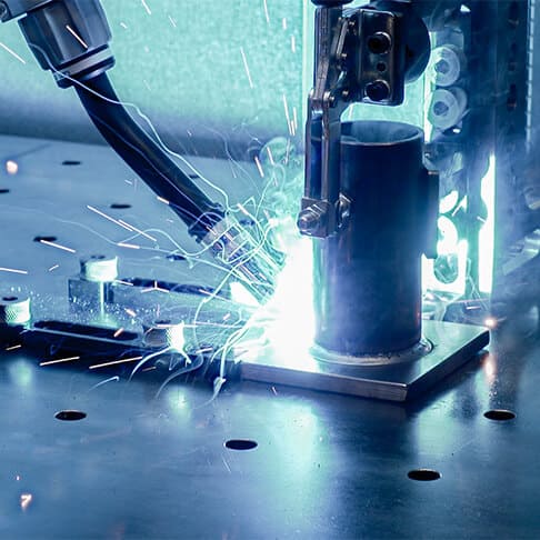 Compactwelder+ svejser rundt emne