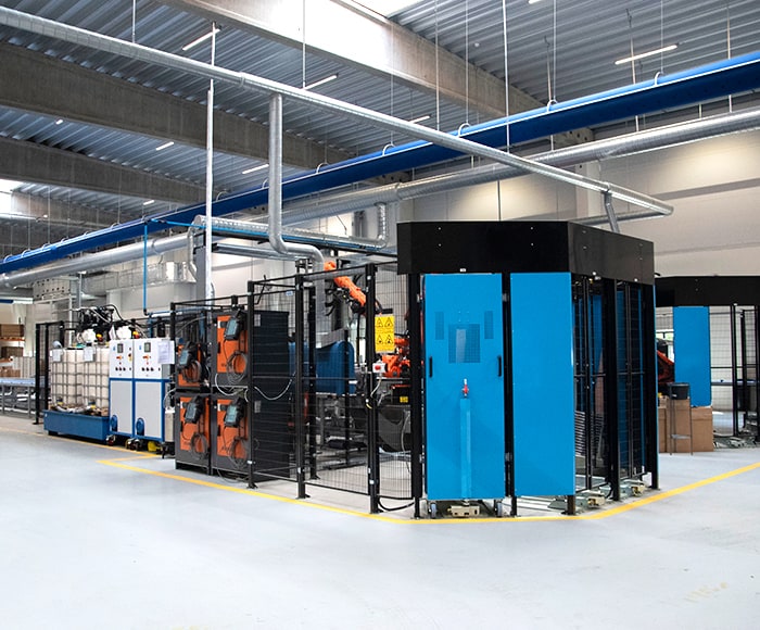 Robot montage produktion