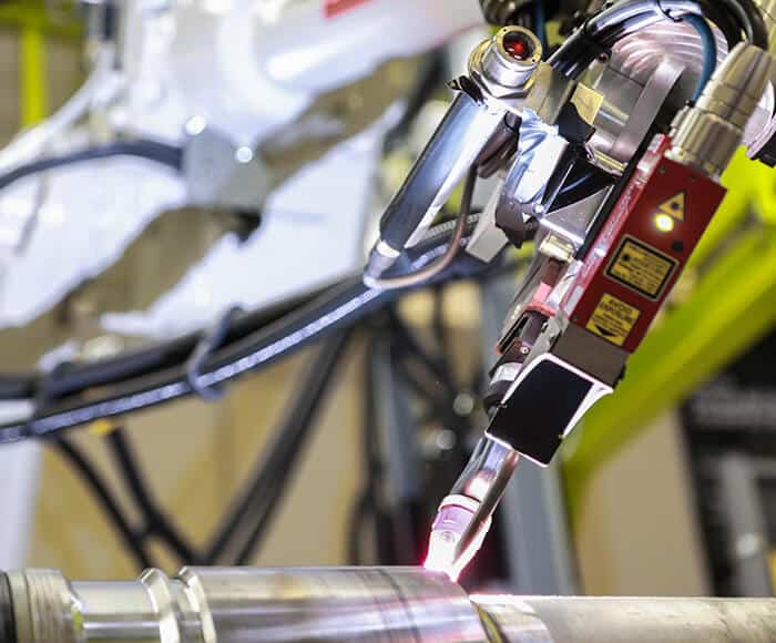 Fugefølgning med laserkamera fra Servo-Robot