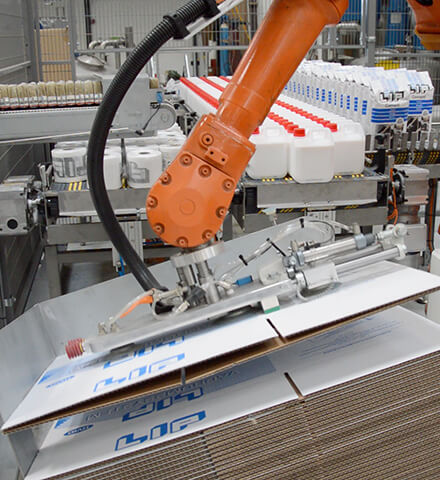 pakkerobot hos LIP Bygningsartikler