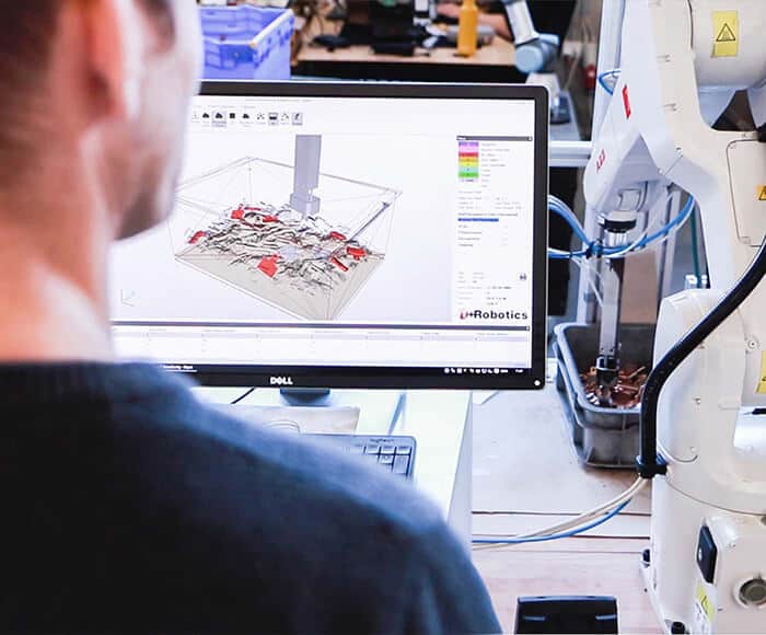 Bin picking af bremseklodser