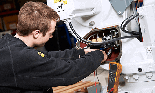 Service af ABB robot