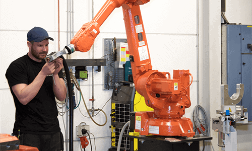 Opgradering af ældre ABB robot