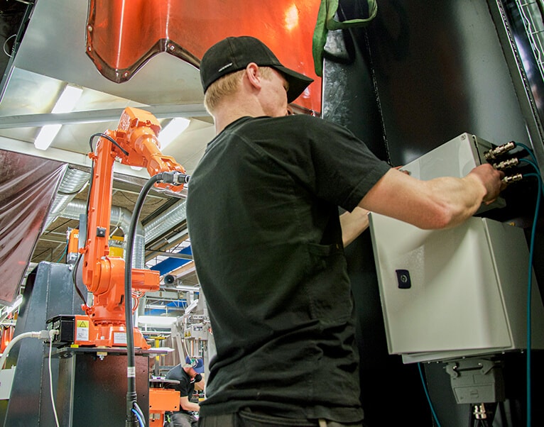 Optimering af ABB svejserobot