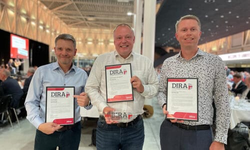 BESTSELLER vinder af DIRA Automatiseringsprisen 2023